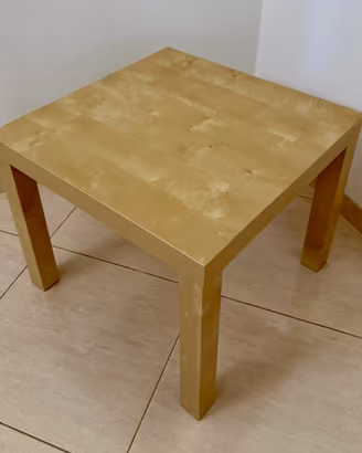 Tavolino IKEA effetto betulla