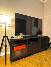 Mobile TV BESTA marrone-nero IKEA 180x40X74