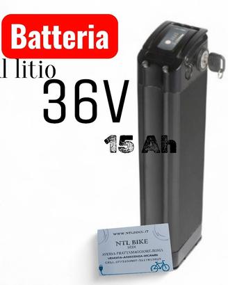 Batteria  Per Bici Elettrica a Litio 36V 15Ah