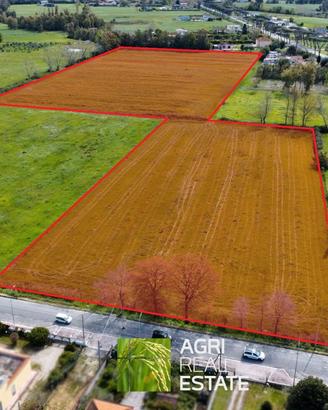 Terreno agricolo di 4 ettari fronte strada
