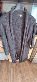 cardigan donna grigio 