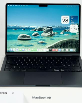 Macbook air M2 13,6 P 8 Gb ram 256 Gb HD garanzia