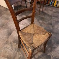 Sedia osteria originale antica
