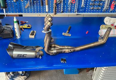 Scarico completo suzuki gsx-s1000