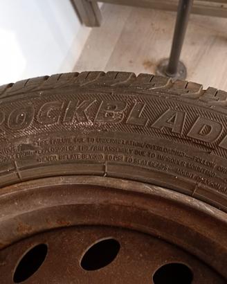 gomme e cerchi 155/65 r 13 come nuovi
