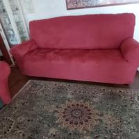 Divano 3 posti e poltrona
