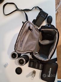 Sony a6100 + 2 obiettivi Sigma + Accessori