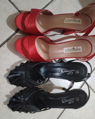 Scarpe con tacco alto