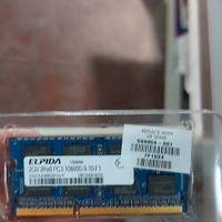 Ram 2gb 2 pezzi da 2 gb elpida