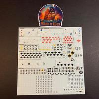 trasferimento Decal per Space Marine Warhammer 40k