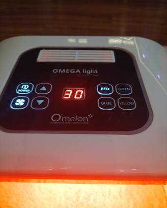 Lampada per la cura della pelle, imperfezioni acne