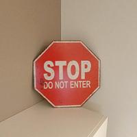 Cartello da decorazione