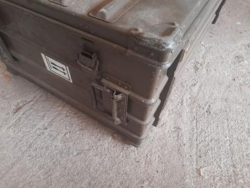 Cassa Baule militare esercito americano U.S. Army