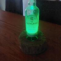 lampada con bottiglia 