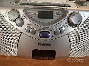 Stereo CD Radio FM/MW Boombox Philips Vintage