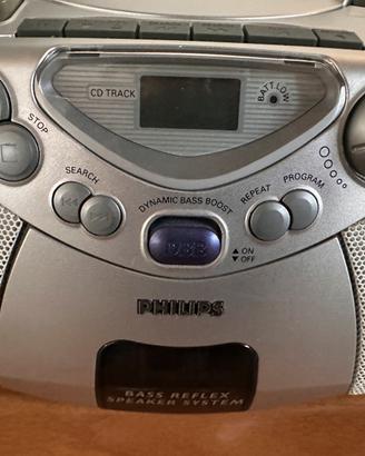 Stereo CD Radio FM/MW Boombox Philips Vintage