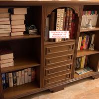 Mobili libreria in noce