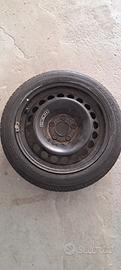 Ruota di scorta mercedes 5 fori 185/55/16
