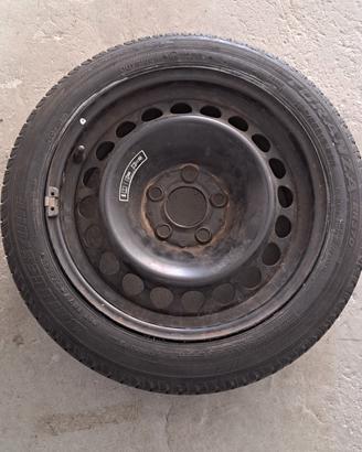 Ruota di scorta mercedes 5 fori 185/55/16