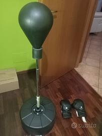 punching ball Domyos Oxylane con guantoni