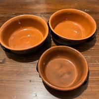 Tre terrine in coccio Originali Anni 60