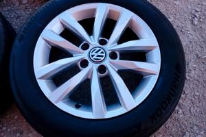 CERCHI E GOMME 16 ORIGINALI VW COD:1247