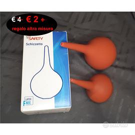 per lavaggi intestinali con cannula morbida