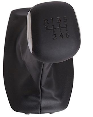 POMELLO DEL CAMBIO + CUFFIA 6 MARCE PER PEUGEOT 20