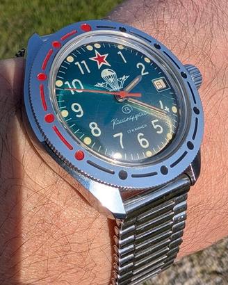 Orologio Vostok Komandirskie Paratrooper