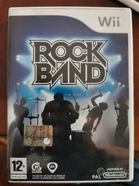 Giochi Nintendo Wii "Rock Band" "Wii Play" 