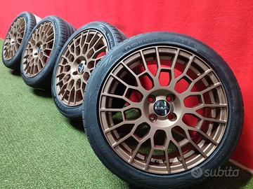 Cerchi Abarth 500 Fiat Ford Fiesta Pneus 205 45 17