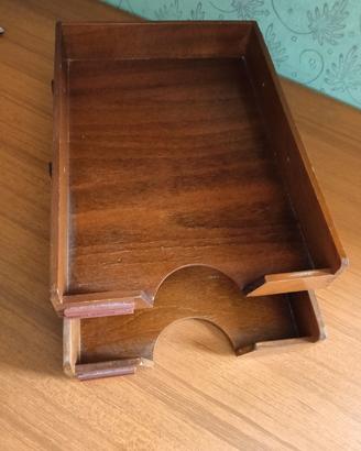 porta lettere in legno