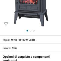 Stufa portatile per interni 2000W Scaldino Elettri