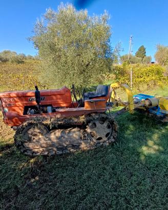 Trattore Cingolato Fiat 505C Super  + Attrezzatura