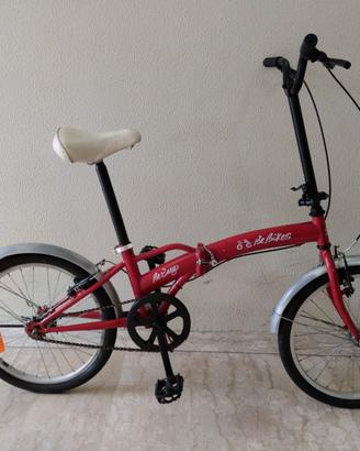 bici Donna BeBikes pieghevele graziella ruota 20