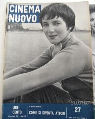 Riviste Cinema nuovo annata 1954 completa