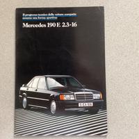 BROCHURE MERCEDES 190 2.3-16