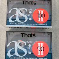 Audio cassette That's as/II