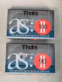 Audio cassette That's as/II