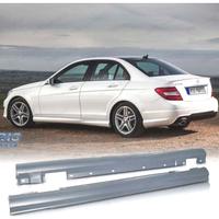 MINIGONNE LATERALI MERCEDES CLASSE C W204 LOOK AMG