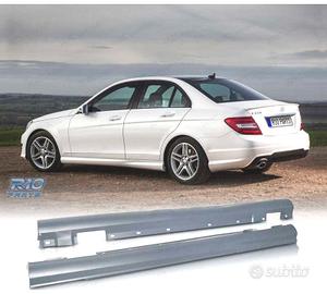 MINIGONNE LATERALI MERCEDES CLASSE C W204 LOOK AMG