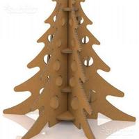Albero di Natale in cartone ondulato