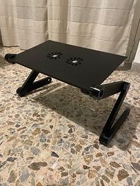 Supporto regolabile per pc in alluminio