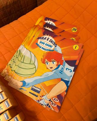 Mila e Shiro  vhs + libretti Fabbri Editore