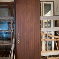 Porta blindata usata per esterno