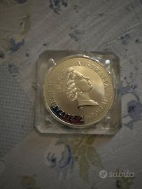 dollaro d'argento australiano regina Elisabetta