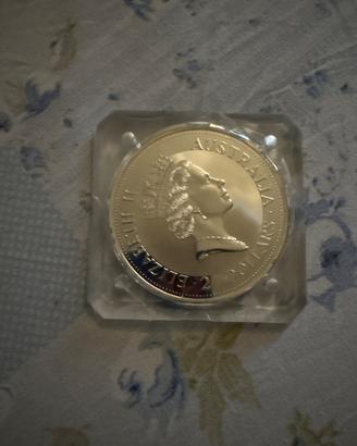 dollaro d'argento australiano regina Elisabetta