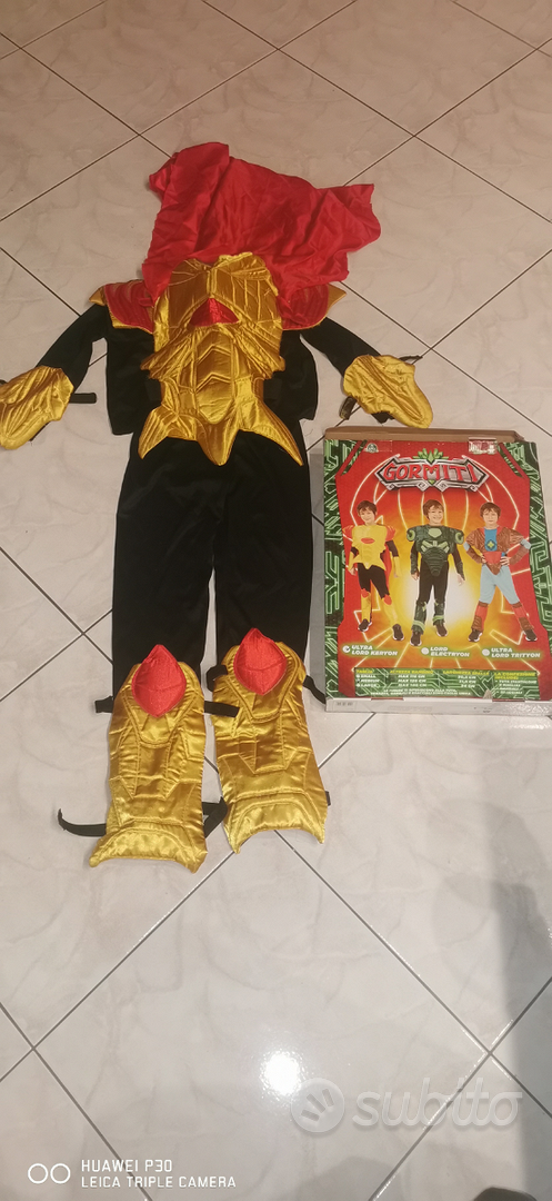 Gormiti sales costume carnevale