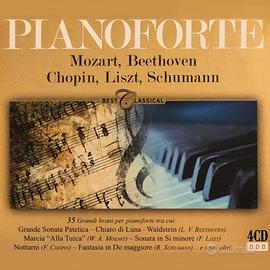 Pianoforte: Mozart Beethoven Chopin Liszt Schumann