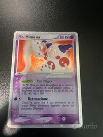 Carta pokemon mr mime ex 2005